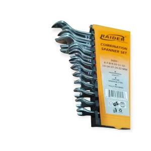 آچار یکسر تخت و یکسر رینگی رایدر مدل S 6-22 مجموعه 12 عددی