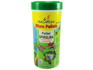 غذای ماهی مالزی مدل Micro Pellet Spirulina وزن 140 گرم