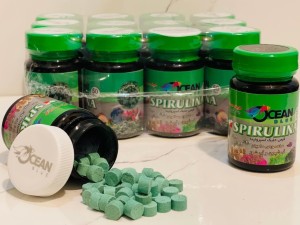 غذای ماهی قرص اسپرولینا