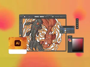 آموزش نصب نرم افزار ایلوستریتور Adobe Illustrator