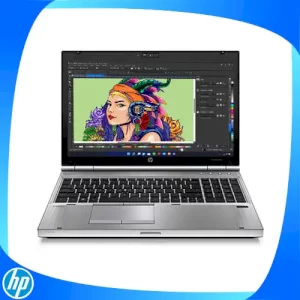 لپ تاپ استوک اچ پی ارزان گرافیکدار مناسب کاربری گرافیک دوبعدی،برنامه نویسی،مهندسی HP Elitebook 8560p -i7