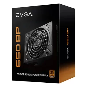 منبع تغذیه کیس  EVGA 650W BP , 80+ Bronze