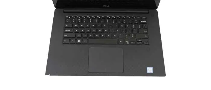 لپ-تاپ-استوک-Dell-XPS-15-9560-صفحه کلید و تاچ پد