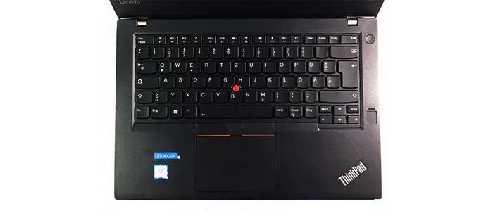 لپ-تاپ-استوک-Lenovo-ThinkPad-T470-کیبورد