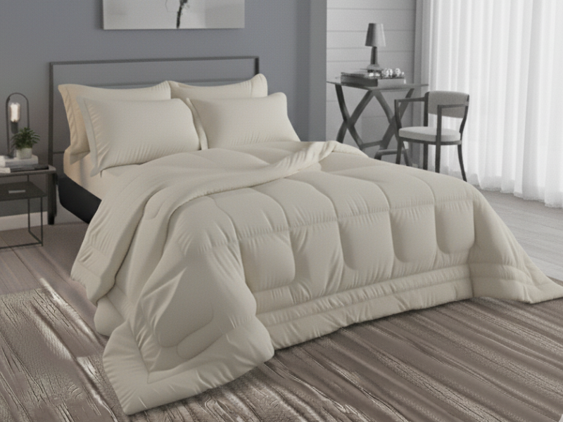 ست لحاف دونفره چهارتکه میکرو-رنگبندی کامل