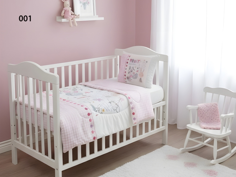 ست لحاف نوزادی تمام پنبه-رنگبندی