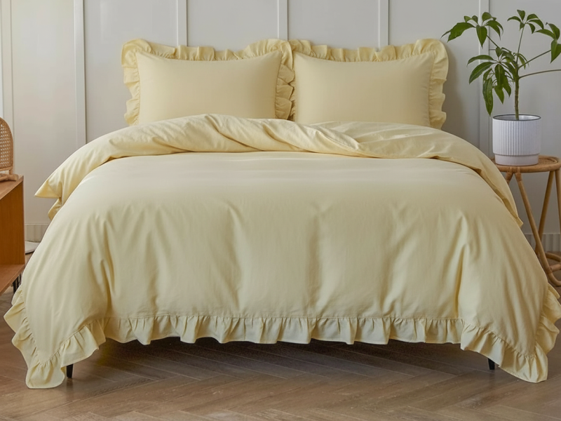 ست  و نیم ست کاور لحاف(کاور بدون لحاف) دونفره میکرو چیندار-رنگبندی