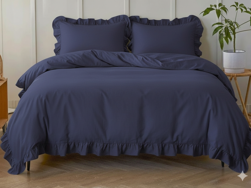 ست  و نیم ست کاور لحاف(کاور بدون لحاف) یکنفره میکرو چیندار-رنگبندی