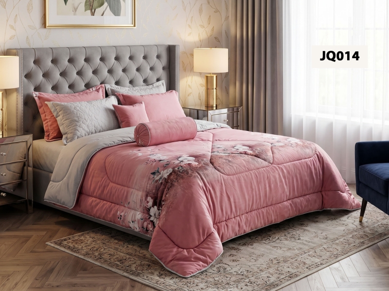 ست لحاف روتختی دونفره هشت تکه ژاگارد JQ014