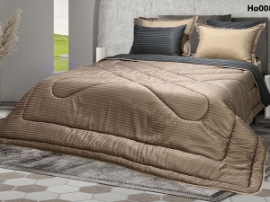 ست لحاف دونفره شش تکه هتلی کالباسی-توسی