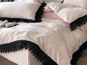 ست لحاف دونفره کاوردار هفت تکه پینترستی-طرح گیپور-رنگبندی