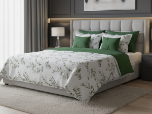 ست لحاف یکنفره ساتین چهار تکه کد ST068