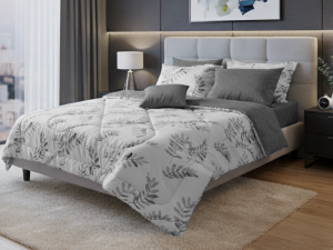 ست لحاف یکنفره ساتین چهار تکه کد ST068