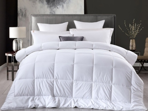 لحاف لایت یکنفره سفید ساده تک