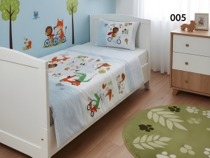 ست لحاف نوزادی تمام پنبه-رنگبندی