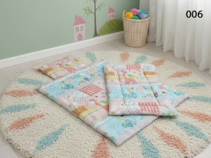 ست لحاف تشک نوزادی زمینی تمام پنبه-رنگبندی