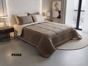 ست لحاف یکنفره طرح پیکسل- 4 تکه رنگبندی