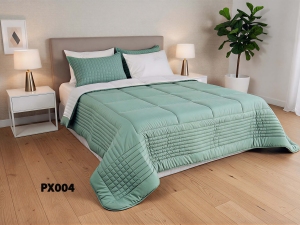 ست لحاف یکنفره طرح پیکسل- 4 تکه رنگبندی