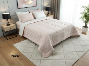 ست لحاف یکنفره طرح پیکسل- 4 تکه رنگبندی