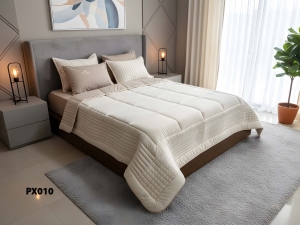 ست لحاف یکنفره طرح پیکسل- 4 تکه رنگبندی