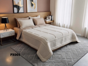 ست لحاف دونفره 6 تکه طرح پیکسل-رنگبندی