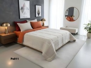 ست لحاف دونفره 6 تکه طرح پیکسل-رنگبندی