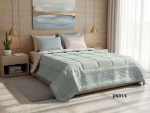 ست لحاف دونفره 6 تکه طرح پیکسل-رنگبندی