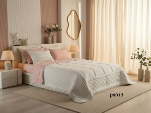 ست لحاف یکنفره طرح پیکسل- 4 تکه رنگبندی