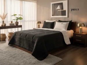 ست لحاف یکنفره طرح پیکسل- 4 تکه رنگبندی