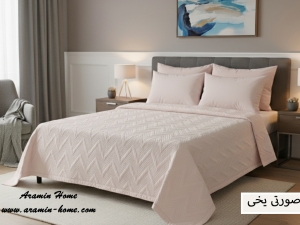 ست روتختی بهاره ساده پنبه‌دوزی دونفره-رنگبندی قابل انتخاب