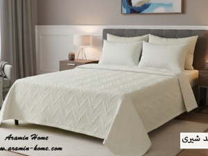 ست روتختی بهاره ساده پنبه‌دوزی دونفره-رنگبندی قابل انتخاب