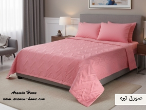 ست روتختی بهاره ساده پنبه‌دوزی دونفره-رنگبندی قابل انتخاب