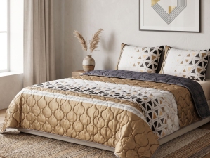 ست روتختی سه فصل دونفره میکرو طرحدار چهارتکه