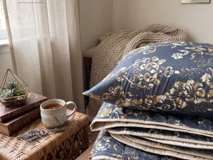 ست روتختی سه فصل دونفره میکرو طرحدار چهارتکه