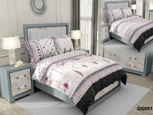ست لحاف دونفره شش تکه دیجیتال DG091