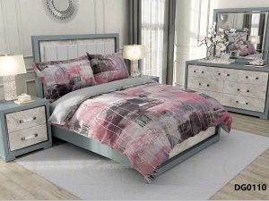 ست لحاف دونفره شش تکه دیجیتال DG0110