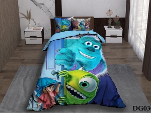 ست لحاف یکنفره چهار تکه دیجیتال DG030