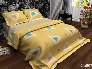 ست لحاف دونفره پنبه چهار تکه CN007