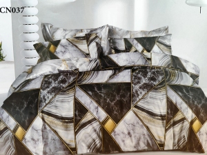 ست لحاف یکنفره سه تکه براش Cn037