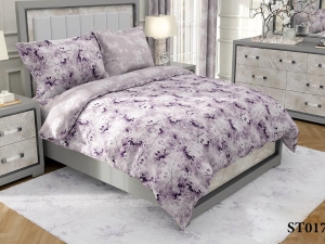 ست لحاف دونفره ساتین شش تکه کد ST017