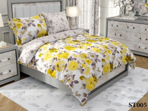 ست لحاف یکنفره ساتین چهار تکه کد ST005