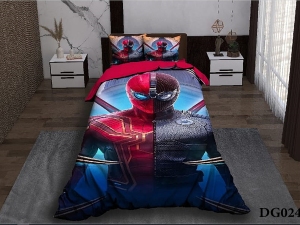 ست لحاف یکنفره چهار تکه دیجیتال DG024