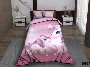 ست لحاف یکنفره چهار تکه دیجیتال DG074