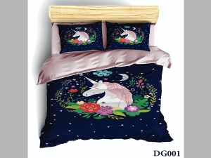 ست لحاف یکنفره چهار تکه دیجیتال DG001