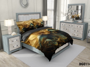 ست لحاف دونفره شش تکه دیجیتال DG0114