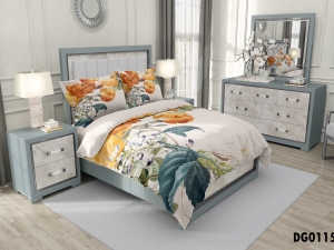 ست لحاف دونفره شش تکه دیجیتال DG0115