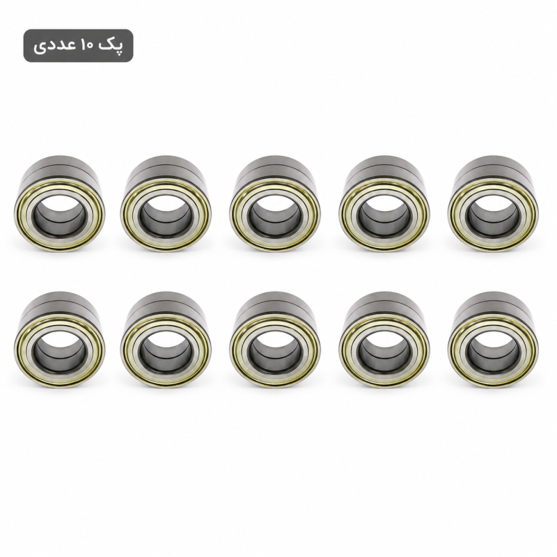 پک ۱۰ عددی بلبرینگ چرخ جلو پراید حامد کد 12431 (GB12438S01)