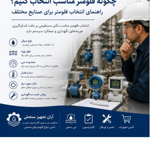 چگونه فلومتر مناسب انتخاب کنیم؟ راهنمای انتخاب فلومتر برای صنایع مختلف
