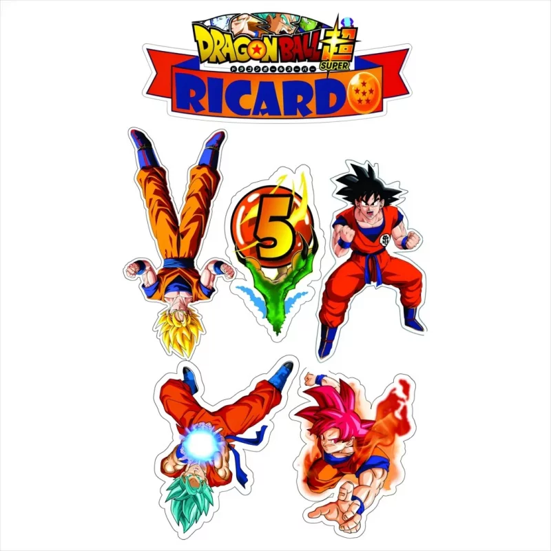 برچسب انیمه دراگون بال