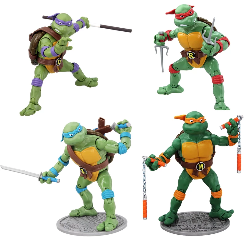 مجموعه اکشن فیگور لاک پشت های نینجا 4 عددی